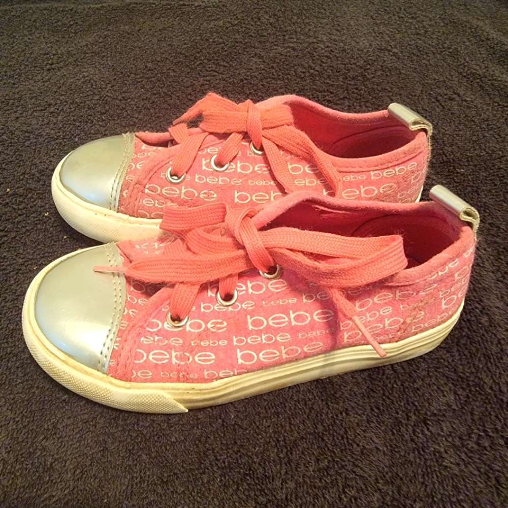 Bebe converse sneakers